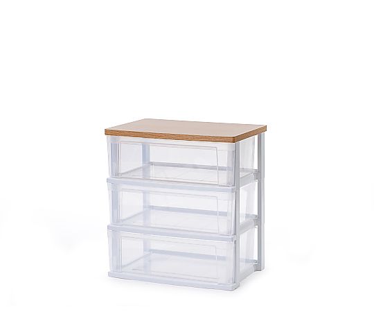 アイリスオーヤマ ウッドトップチェスト 1個 NSW-543WT