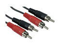 RS PRO RCAケーブル RCA x 2 RCA x 2 3m 1個 286-2802(4)