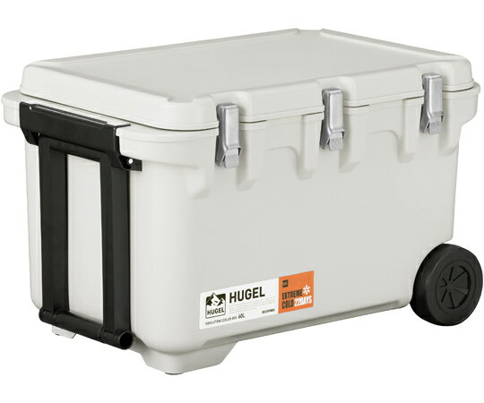 アイリスオーヤマ HUGEL 真空断熱クーラーボックス 60L ホワイトアッシュ 1台 VITC-60