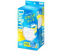 アイリスオーヤマ DAILY FIT MASK なめらかタッチふつうサイズ 30枚入 ホワイト 1箱(30枚入) PK-DH30MW