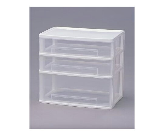 アイリスオーヤマ ワイドテーブルチェスト WET-421(ホワイト)