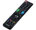 エレコム かんたんTVリモコン 12メーカー対応 ブラック 1個 ERC-TV02LBK-MU
