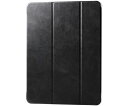エレコム 13インチiPad Air(M2)用ソフトレザーケース 背面クリア 2アングル スリープ対応 ブラック 1個 TB-A24XWVBK