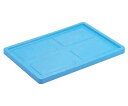 岐阜プラスチック工業 プラテナー用蓋 ブルー 外寸(mm):665×458×35 内寸(mm):658×452×17 B-75フタ B 1個