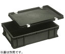 岐阜プラスチック工業 導電性コンテナー 外寸(mm):660×448×167 内寸(mm):616×408×160 B-56-2 1個