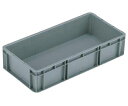 岐阜プラスチック工業 TP規格コンテナー グレイ 外寸(mm):670×335×149 内寸(mm):635×300×137 TP-361.5B 1個