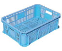 岐阜プラスチック工業 リステナー ブルー 外寸(mm):618×428×190 内寸(mm):578×388×183 MB-18 B 1個
