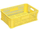 岐阜プラスチック工業 リステナー イエロー 外寸(mm):616×424×203 内寸(mm):579×388×195 MB-19 Y 1個