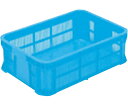 岐阜プラスチック工業 リステナー ブルー 外寸(mm):522×364×160 内寸(mm):486×328×155 MB-210BX B 1個