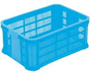岐阜プラスチック工業 リステナー ブルー 外寸(mm):530×364×210 内寸(mm):486×328×204 MB-215B B 1個