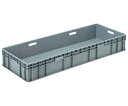 岐阜プラスチック工業 TP規格コンテナー グレイ 外寸(mm):1340×503×195 内寸(mm):1305×468×178 TP-4122B 1個