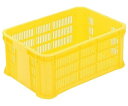 岐阜プラスチック工業 リステナー イエロー 外寸(mm):530×364×210 内寸(mm):486×328×204 MB-215B Y 1個