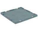 岐阜プラスチック工業 パレットBOX グレイ BJ-1111Cロックツキ GY 1個
