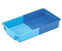 岐阜プラスチック工業 DNコンテナー 外寸(mm):713×401×126 内寸(mm):638×367×120 DN-25 DB/B 1個