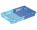 岐阜プラスチック工業 NFコンテナー 外寸(mm):716×462×99 内寸(mm):662×421×89 NF-M22 DB-B 1個