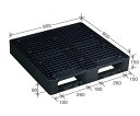 岐阜プラスチック工業 リスパレット グレー JLタイプ タイプ:片面使用型(D-デッキボードタイプ)(裏・穴)外寸(mm):900×900×150 JL-D2-0909 1個