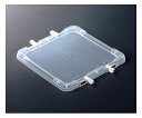 岐阜プラスチック工業 TP規格コンテナー 外寸(mm):344×351×24 内寸(mm):338×338×11 TP-33フタロックツキ クリア 1個