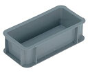 岐阜プラスチック工業 TP規格コンテナー グレイ 外寸(mm):335×168×103 内寸(mm):300×133×90 TP-131B 1個