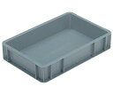 岐阜プラスチック工業 TP規格コンテナー グレイ 外寸(mm):503×335×103 内寸(mm):468×300×91 TP-341B 1個