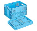 岐阜プラスチック工業 折りたたみコンテナー 外寸(mm):530×366×325 内寸(mm):492×334×314 CB-M50W B 1個
