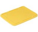 岐阜プラスチック工業 STコンテナー用蓋 外寸(mm):482×380×30 内寸(mm):474×373×16 ST-19Cフタ-1 Y 1個