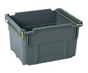 岐阜プラスチック工業 HBコンテナー 外寸(mm):540×445×325 内寸(mm):500×405×320 HB-59 GY 1個