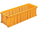 岐阜プラスチック工業 リステナー オレンジ 外寸(mm):900×300×248 内寸(mm):862×261×240 MB-52 OR 1個