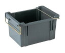 岐阜プラスチック工業 HBコンテナー 外寸(mm):502×368×300 内寸(mm):444×324×296 A-40 GY 1個