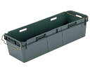 岐阜プラスチック工業 HBコンテナー 外寸(mm):1095×380×280 内寸(mm):1055×344×274 P-260 GY 1個