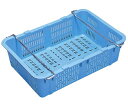 岐阜プラスチック工業 プラスケツト オレンジ 持手付 外寸(mm):660×470×219 外寸(mm):660×450×200 NO480トッテツキ OR 1個