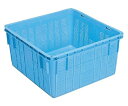 岐阜プラスチック工業 プラスケット 持手付外寸(mm):672×653×340 外寸(mm):644×644×340 NO1150ホンタイ 1個