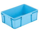 岐阜プラスチック工業 RHコンテナー ブルー 外寸(mm):508×352×175 内寸(mm):454×310×170 RH-23A 1個