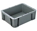 岐阜プラスチック工業 STコンテナー 外寸(mm):371×282×125 内寸(mm):317×243×120 ST-9A2 GY 1個