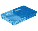 岐阜プラスチック工業 NFコンテナー 外寸(mm):647×421×88 内寸(mm):610×390×81 NF-M18 DB/B 1個