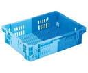 岐阜プラスチック工業 NFコンテナー 内寸(mm):509×376×133(長辺×短辺×高さ)有効内寸(mm):495×362×122(長辺×短辺×高さ) NF-M26L DB/B 1個