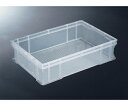 岐阜プラスチック工業 プラテナー 内寸(長辺×短辺×高さ)(mm):616×408×160 有効内寸(長辺×短辺×高さ)(mm):607×399×150 B-56-2 クリア 1個