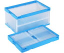 岐阜プラスチック工業 折りたたみコンテナー 外寸(mm):650×440×327 内寸(mm):600×405×315 CB-S76NR Bト 1個