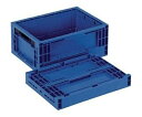 岐阜プラスチック工業 折りたたみコンテナー 外寸(mm):380×275×170 内寸(mm):345×240×157 RS-BB12S DB 1個