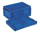 岐阜プラスチック工業 折りたたみコンテナー 外寸(mm):550×380×251 内寸(mm):515×345×238 RS-BB40S DB 1個
