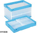 岐阜プラスチック工業 折りたたみコンテナー 外寸(mm):530×366×325 内寸(mm):493×335×314 CB-S51NR Yト 1個