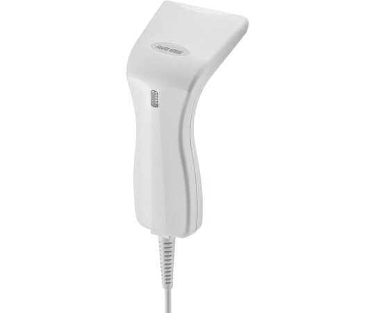 サンワサプライ 1次元タッチ式バーコードリーダー（抗菌タイプ） BCR-1D7W 1セット