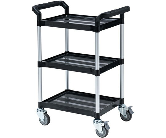 サンワサプライ 3段式カート ブラック CART-FA3BK 1セット