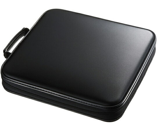 サンワサプライ CDジャケット収納対応セミハードケース（160枚収納・ブラック） FCD-WLBD160BBK 1セット