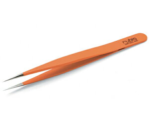 RUBIS オレンジグリップピンセット ストレート ポインテッド 3C-GRIP 1本