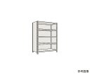 サカエ 物品棚LE型 120kg/段 高さ1200mm 5段タイプ W875×D600×H1200mm LWE8145 1個(4)