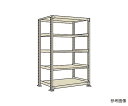 サカエ 中量棚WG型 300kg/段 単体 高さ2400mm 5段タイプ W1800×D600×H2400mm WG-3745 1個(4)