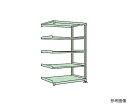 サカエ 中軽量棚NE型 200kg/段 連結 高さ2100mm 5段タイプ W1500×D450×H2100mm NE-2525R 1個(4)