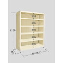 サカエ ラークラック パネル付 150kg/段 単体 高さ2100mm 6段タイプ W1200×D300×H2100mm PRLW-2316 1個(4)