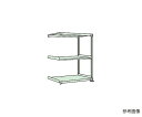 サカエ 中量棚NL型 300kg/段 連結 高さ1200mm 3段タイプ W1200×D900×H1200mm NL-8363R 1個(4)