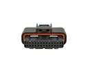 TE Connectivity プラグ ハウジング 26POS PPS ブラック 1473712-1 1個(4)